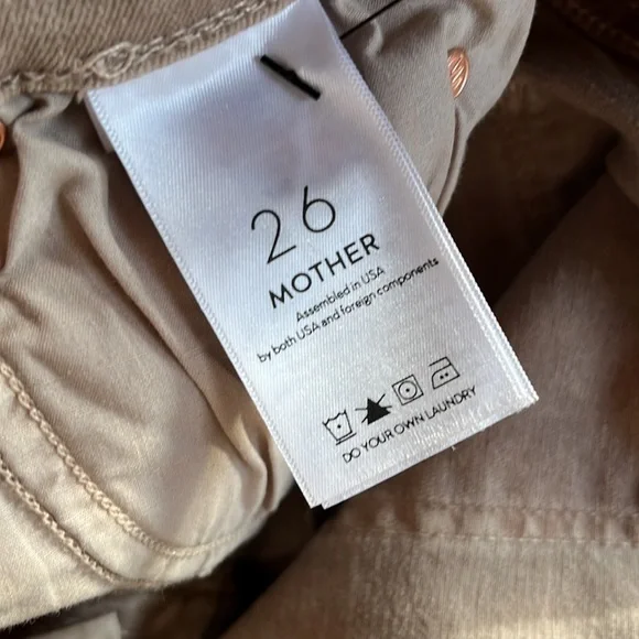 MOTHER JEANS Size 26 Excellent condition. The Stunner Zip Ankle Step Fray - Picture 10 of 12